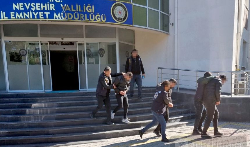 Nevşehir'de 3 dolandırıcı yakalandı