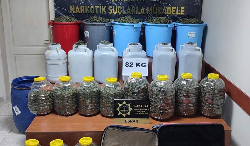 Sakarya'da 3 uyuşturucu taciri tutuklandı