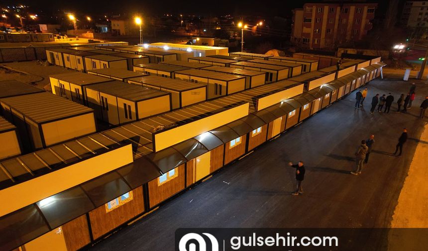 Elbistan'da 77 konteynerli Talas Kent Ticaret Alanı kuruldu