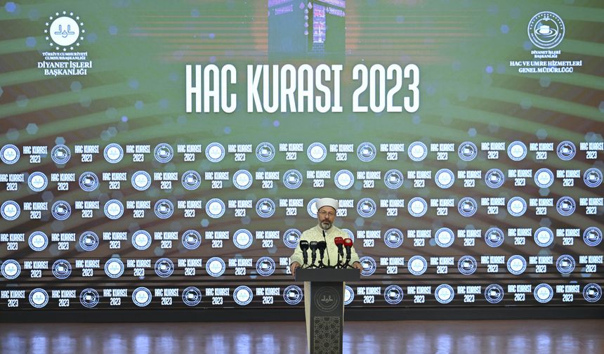 2023 hac kura çekimi sonuçlandı