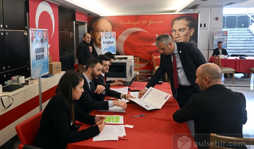 Milletvekili aday adaylığı başvuruları CHP'de başladı