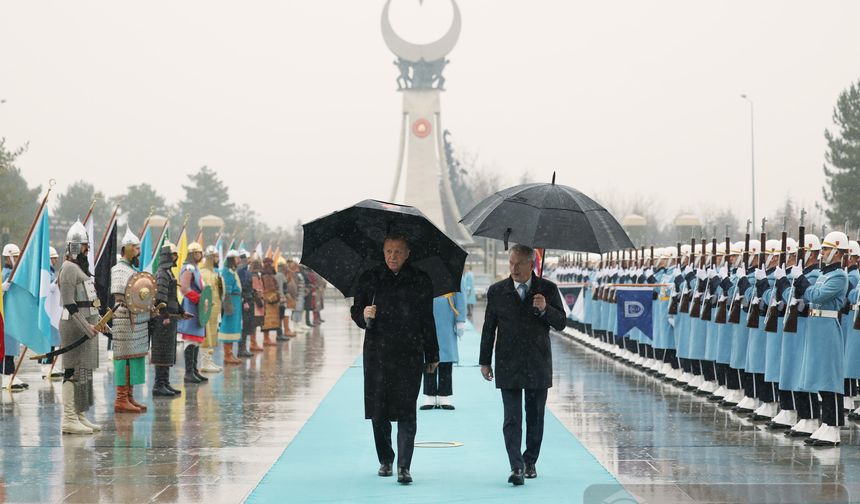 Cumhurbaşkanı Erdoğan, Finlandiya Cumhurbaşkanı'nı karşıladı