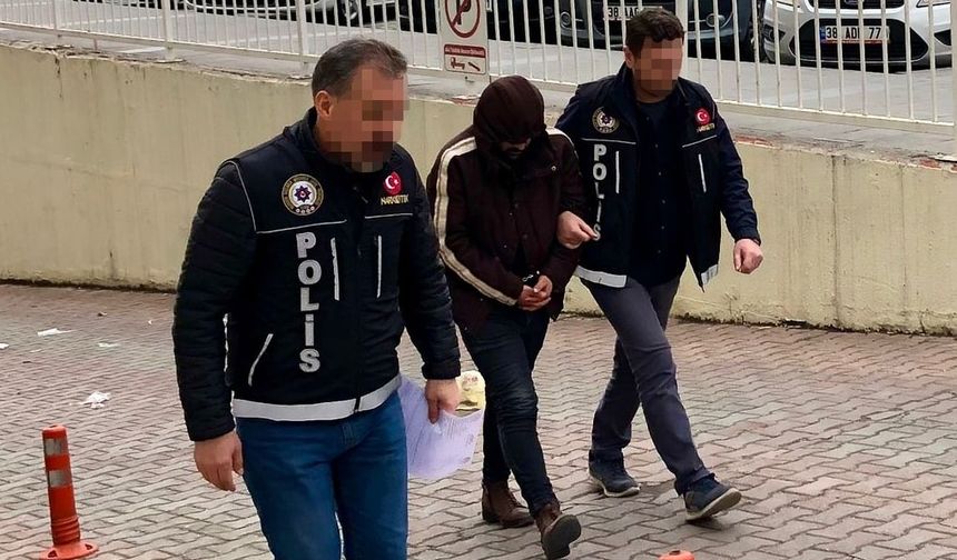 Kayseri'de uyuşturucu operasyonu: 3 zanlı yakalandı