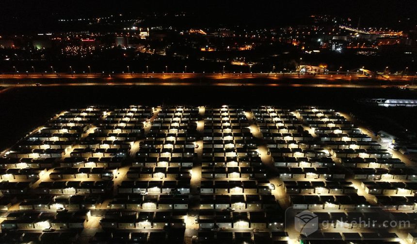 Malatya'daki 2 bin 122 konteyner dron ile görüntülendi