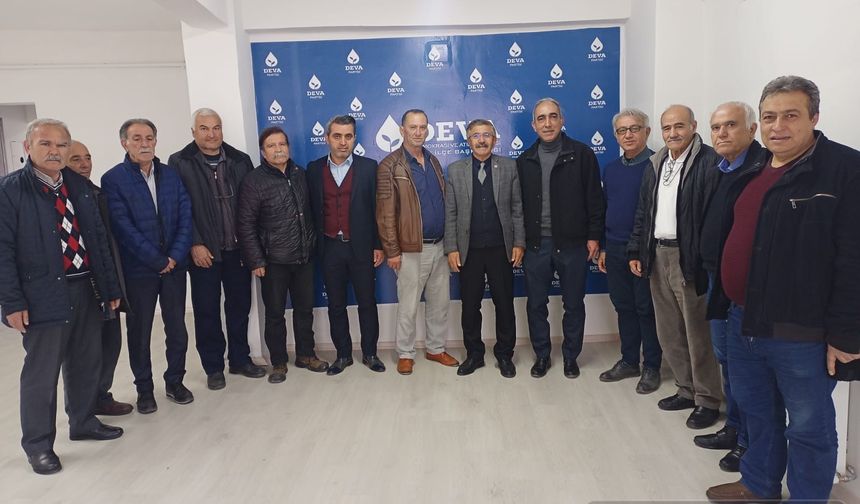Nevşehir CHP'den DEVA Partisine ziyaret