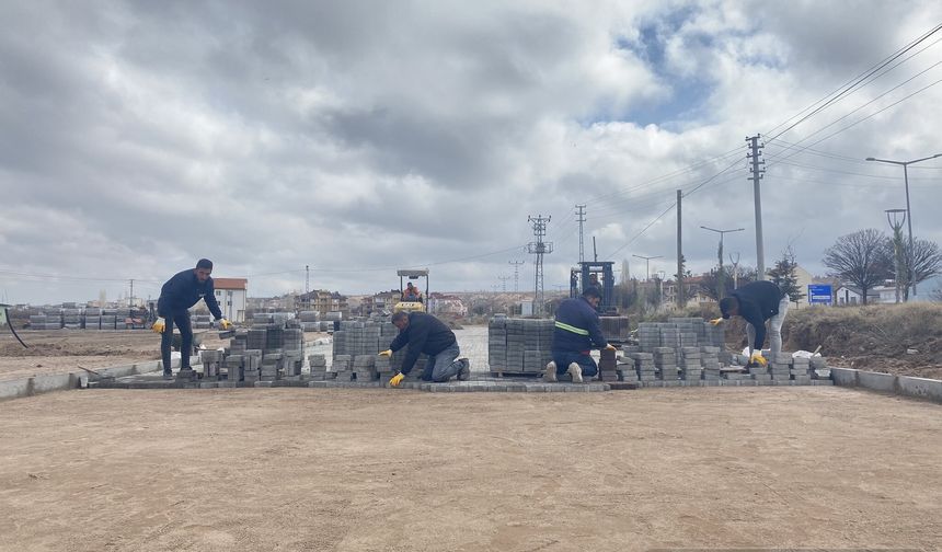 Gülşehir Belediyesi durmaksızın çalışıyor