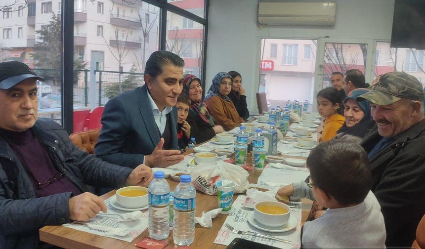 Gülşehir Belediye Başkanı Çiftci, iftar yemeğine katıldı