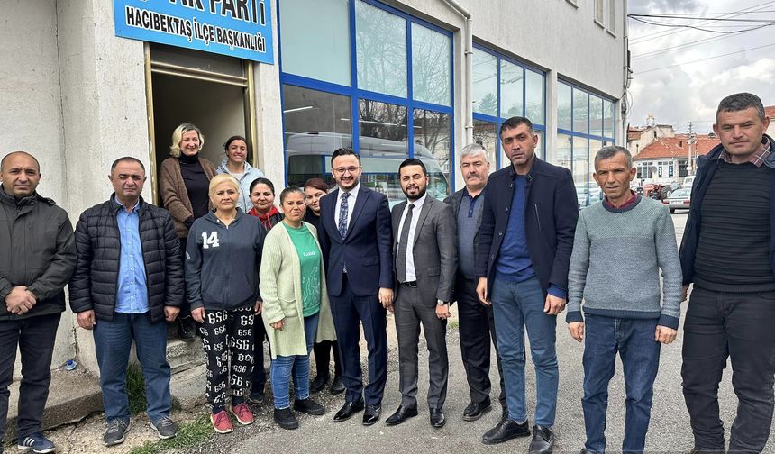 Nevşehir AKP A. Adayı Yanar'dan ziyaretler