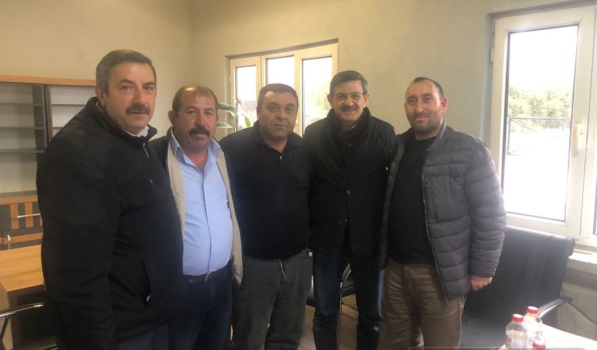 Nevşehir Ziraat Odası Başkanı, Mahmut Dede'ye teşekkür etti