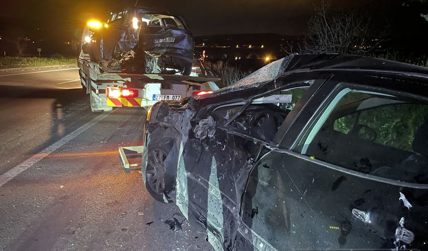 Gaziantep'te meydana gelen kazada 2 kişi hayatını kaybetti