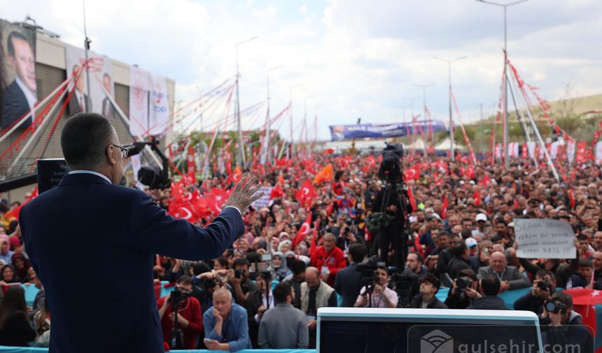 Cumhurbaşkanı Yardımcısı Oktay Kırıkkale'de törene katıldı