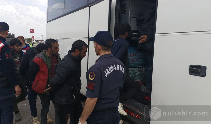 Sivas'ta tam 134 düzensiz göçmen yakalandı