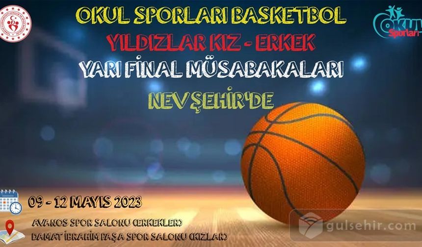 Basketbol karşılaşmaları Nevşehir ve Avanos'ta yapılacak