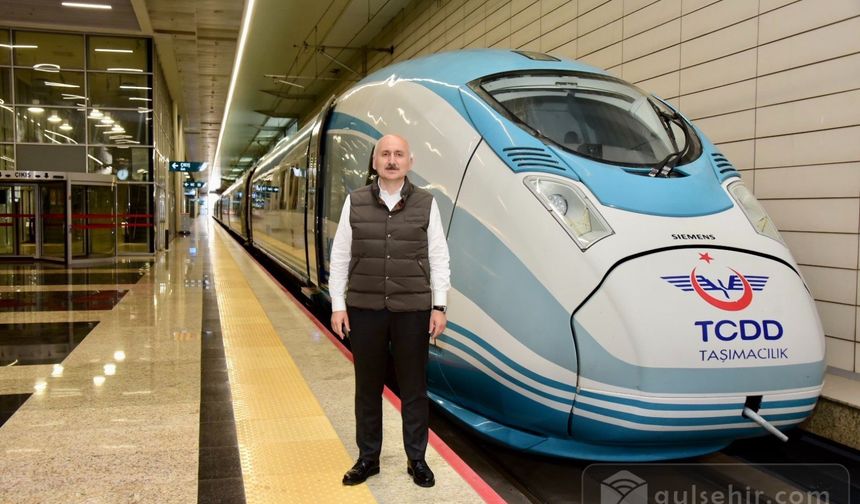 Antalya’ya yapılacak hızlı tren heyecan yarattı
