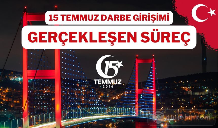 15 Temmuz Darbe Girişimi: Gerçekleşen Süreç