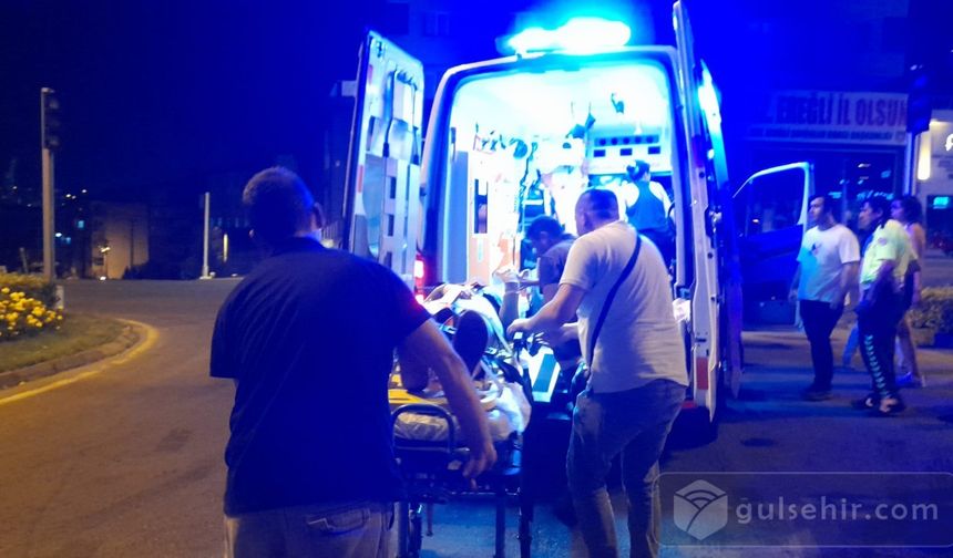Zonguldak : Trafik Kazasında İki Otomobil Çarpıştı: 11 Yaralı