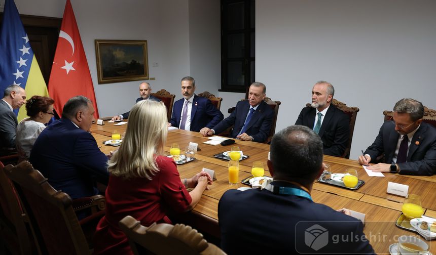 Cumhurbaşkanı Erdoğan'dan Bosna Hersek Ziyareti