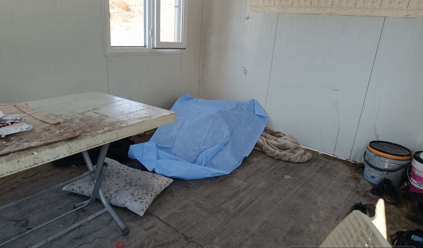 'Manisa'da Kooperatif Binasının Bekçi Kulübesinde Ölü Bulundu'
