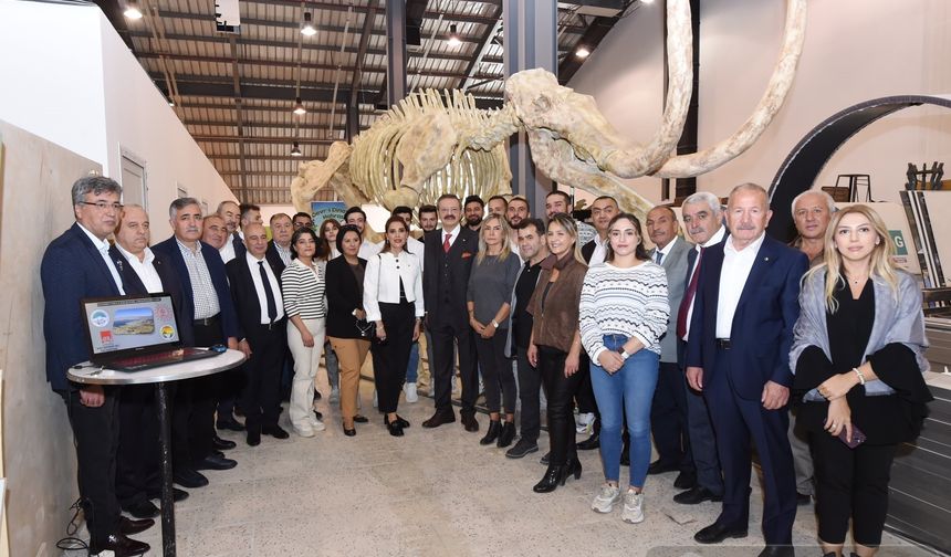 Kayseri'de Paleontoloji Müzesi ''Tarih Öncesi Dönemler'' İlgi  Cezbetmeye Devam Ediyor
