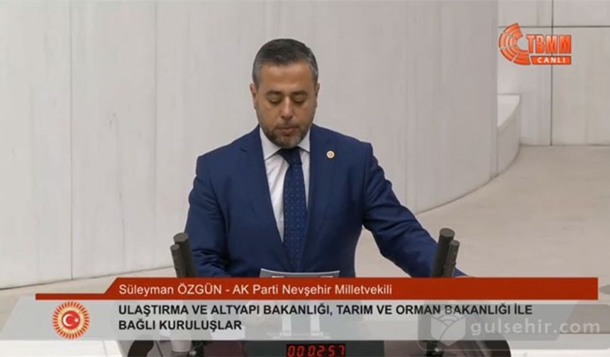 TBMM Genel Kurulu'nda Sivil Havacılık ve Kapadokya Balonculuğu Görüşmeleri Şöleni