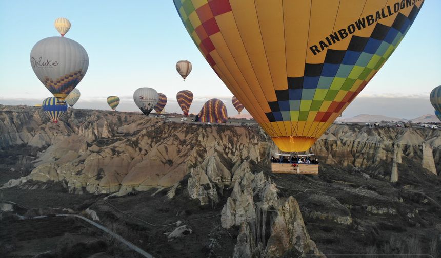Kapadokya'da Sıcak Hava Balonları İki Gün İptal