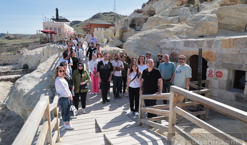 NEVÜ Turizm Fakültesi öğrencileri, Kayaşehir’i ziyaret etti.