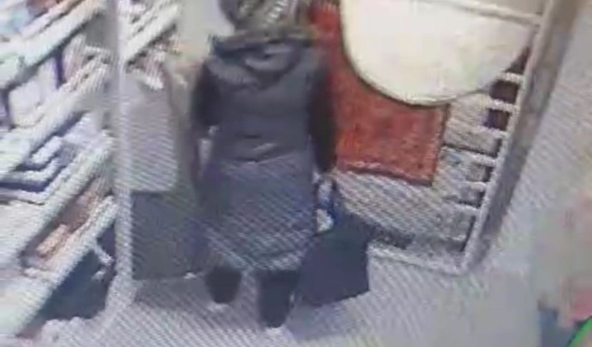 Alışveriş Merkezindeki Hırsızlık Kadın, Alarmlarla Yakalandı