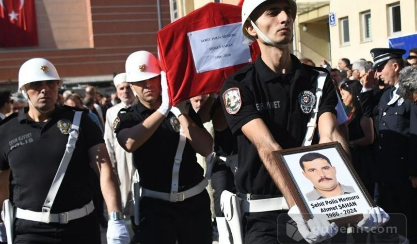 Şehit Polis Memuru Ahmet Şahan'ın Naaşı Memleketi Nevşehir'e Uğurlandı