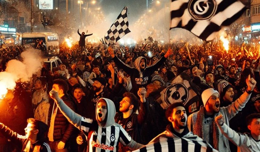 Beşiktaş'ın Süper Kupa Zaferi Nevşehir'i Coşturdu! Taraftarlar Sokaklara Döküldü