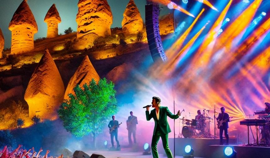 Ünlü Şarkıcı Buray Kapadokya'da Büyüledi: Nevşehir Kültür Yolu Festivali'nde Coşkulu Konser