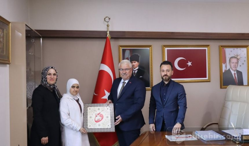 Nevşehirli Öğrenci TÜGVA Kitap Kurdu Yarışması'nda İl Birincisi