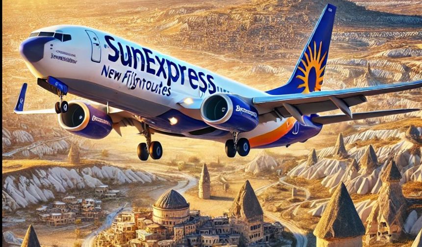 SunExpress’ten İzmir-Nevşehir Arasında İlk Tarifeli Uçuşlar Başlıyor