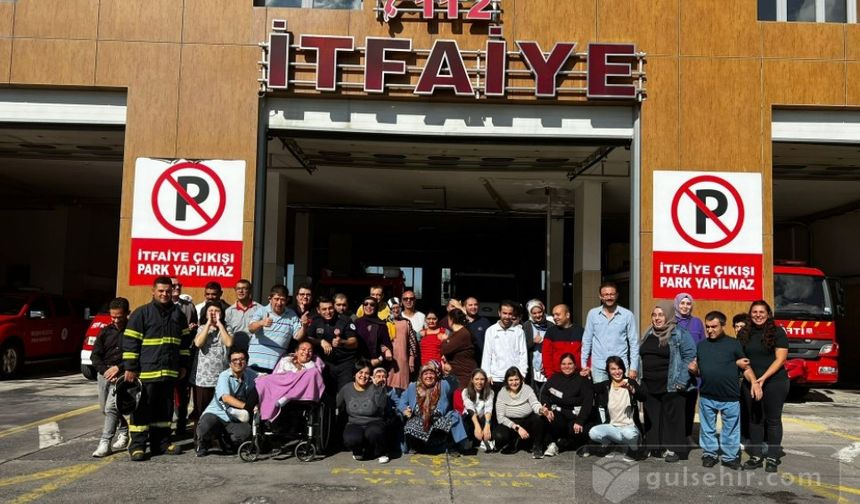 Özel İnsanlar Eğitim Merkezi’nden Nevşehir İtfaiyesine Ziyaret