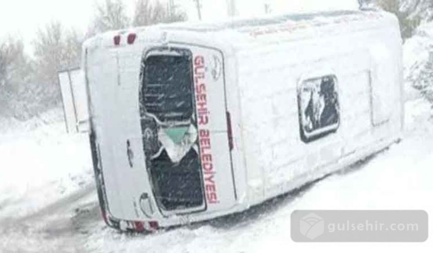 Nevşehir-Gülşehir Yolunda Trafik Kazası