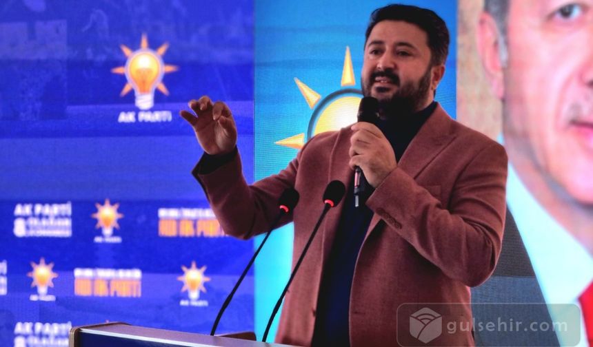 Emre Çalışkan'dan AK Parti Gülşehir İlçe Başkanı Turan Balak ve Yönetimine Tebrik