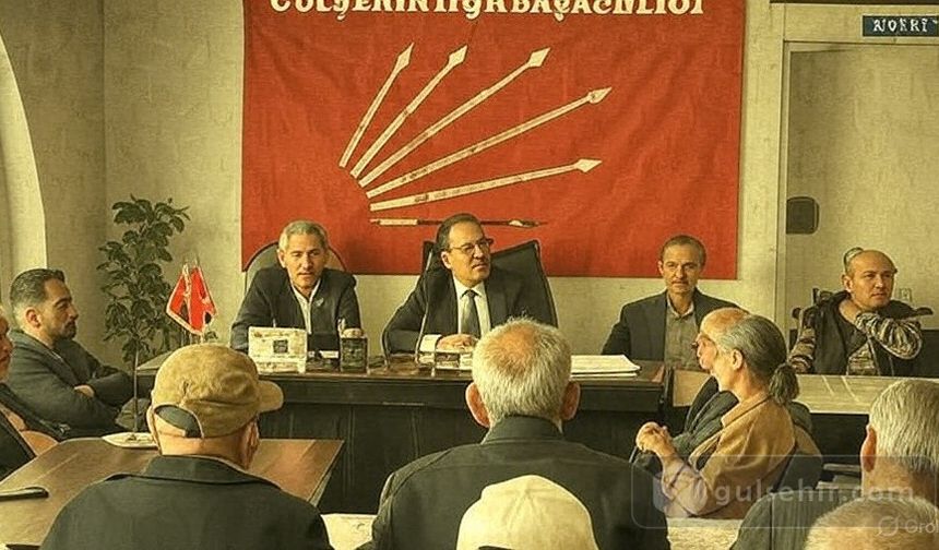 CHP Gülşehir İlçe Kongresi: Mevlüt Tosun Yeniden Başkan!