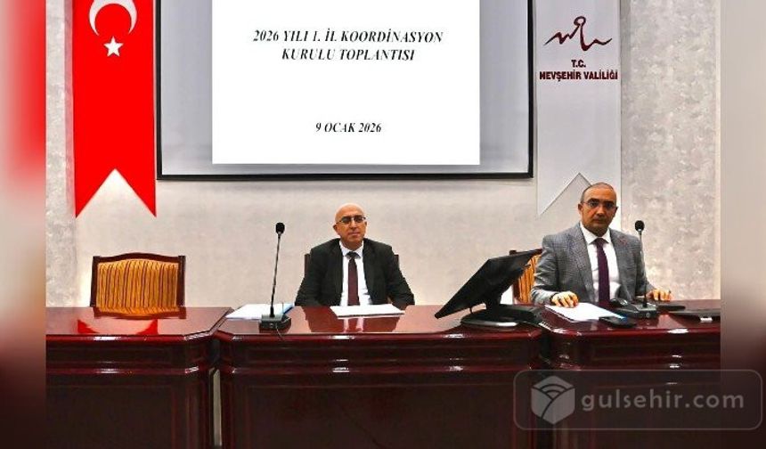 İl Koordinasyon Kurulu Birinci Toplantısı Gerçekleştirildi