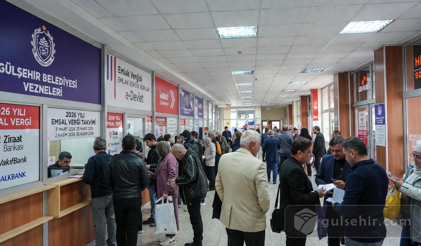 Gülşehir’de 2026 Emlak Vergisi Ödemeleri Başladı!