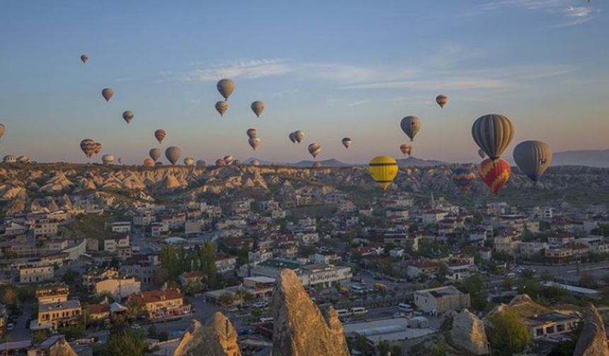 Nevşehir Kapadokya'da 9 ayda 508 bin Turist