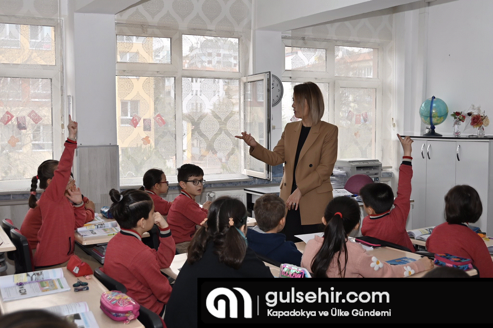 Nevşehir Valisi Becel okulları ziyaret etti