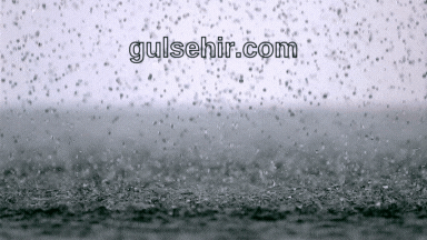 Nevşehir'de Beklenen Yağmur An İtibariyle Başladı