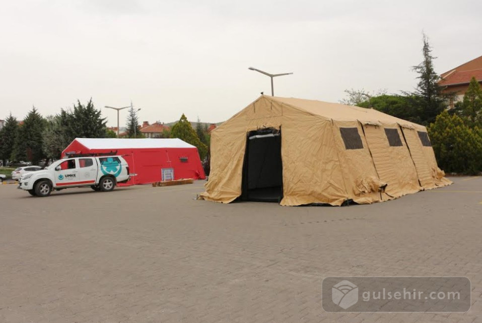 Nevşehir Umke Den Acil Müdahale Sahra Çadırı Kurulum Tatbikatı 2